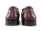 Bottega Veneta Burgundy Red Leather Knot Buckle Astaire Loafer - 39.5