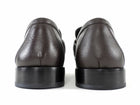 Bottega Veneta Espresso Brown Leather Gold Knot Buckle Astaire Loafer - 39.5