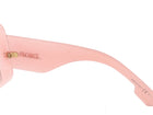 Dior Pink Vintage XL Pink Shield Mask Sunglasses