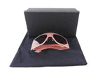 Dior Pink Vintage XL Pink Shield Mask Sunglasses
