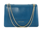 Bvlgari Teal Blue Medium Serpenti Forever Flap Bag