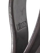 Louis Vuitton Brown Smooth Embossed Leather Glace Ray Belt Pouch Bag