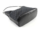 Gucci Tom Ford Vintage Black GG Monogram Canvas Hobo Bag