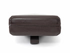Louis Vuitton Brown Smooth Embossed Leather Glace Ray Belt Pouch Bag