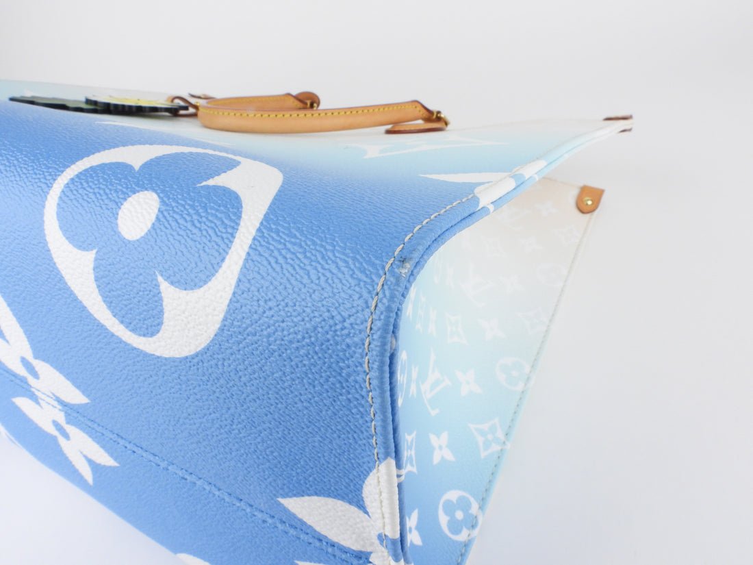 Louis Vuitton Blue Giant Monogram OnTheRun By The Pool GM Two Way