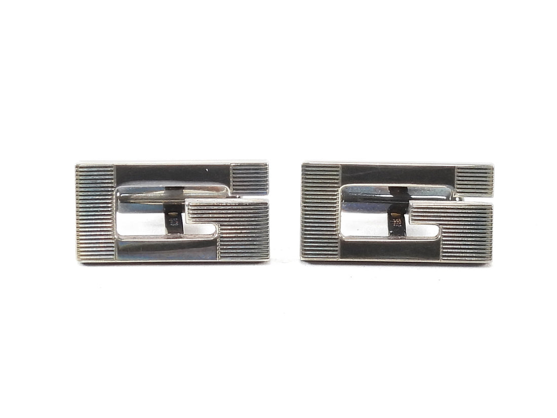 Gucci Silver x Tom Ford Sterling Silver G Cufflinks
