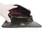 Chanel Black Vintage 1989-1991 Quilted Leather Mini Full Flap Bag Mini