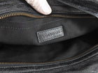 Balenciaga Black Le City Black Lambskin East West Shoulder Bag