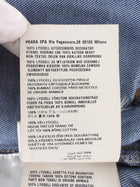 Miu Miu Blue Denim Logo Embroidered Flowing Shorts -  S / 38