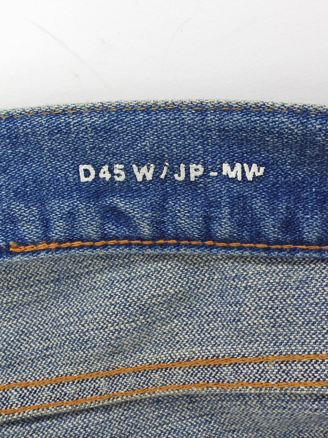 Saint Laurent Blue Saint Laurent D45 Wide Leg Faded Denim - 27