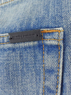 Saint Laurent Blue Saint Laurent D45 Wide Leg Faded Denim - 27