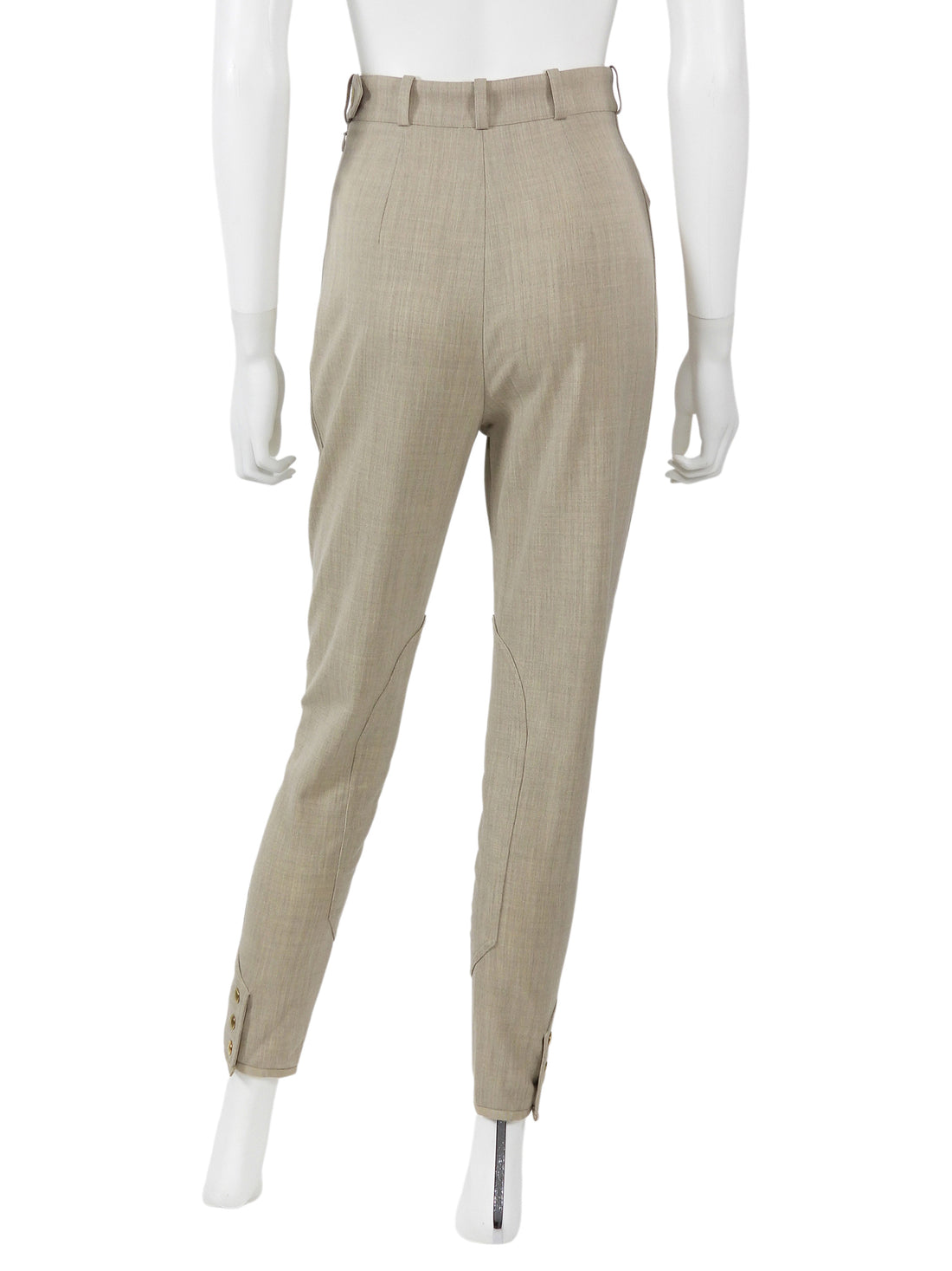 Hermes Beige High Waist Riding Pants - 36 / US 0-2