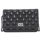 Chanel Black Aged Calfskin 2.55 Reissue Wallet on Chain Bag
