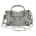 Balenciaga Grey SS2014 Mini Lambskin City Bag Mini