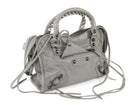 Balenciaga Grey SS2014 Mini Lambskin City Bag Mini