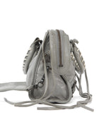 Balenciaga Grey SS2014 Mini Lambskin City Bag Mini