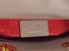Dior Lady Dior Taupe Cannage Quilted Leather Small Bag GHW