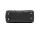 Dior Black Mini Lambskin Cannage Quilted Mini Lady Dior Bag