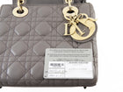 Dior Lady Dior Greige My ABC Cannage Quilted Leather Small Bag GHW