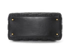 Lady Dior Black Cannage Leather Medium Bag GHW