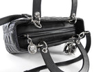 Lady Dior Black Cannage Leather Medium Bag SHW