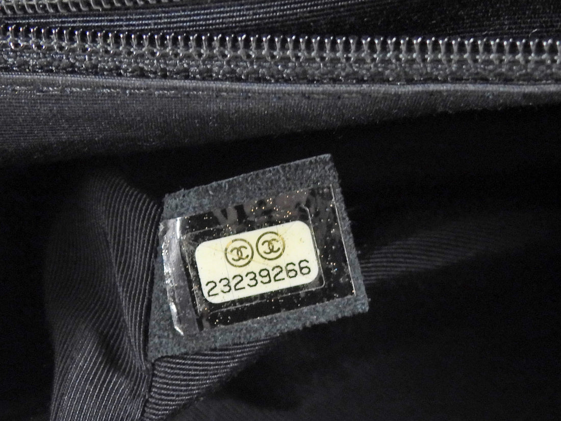 Chanel Black Medium Quilted Leather Elegant Medium CC Flap Bag