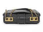 Chanel Black Medium Quilted Leather Elegant Medium CC Flap Bag