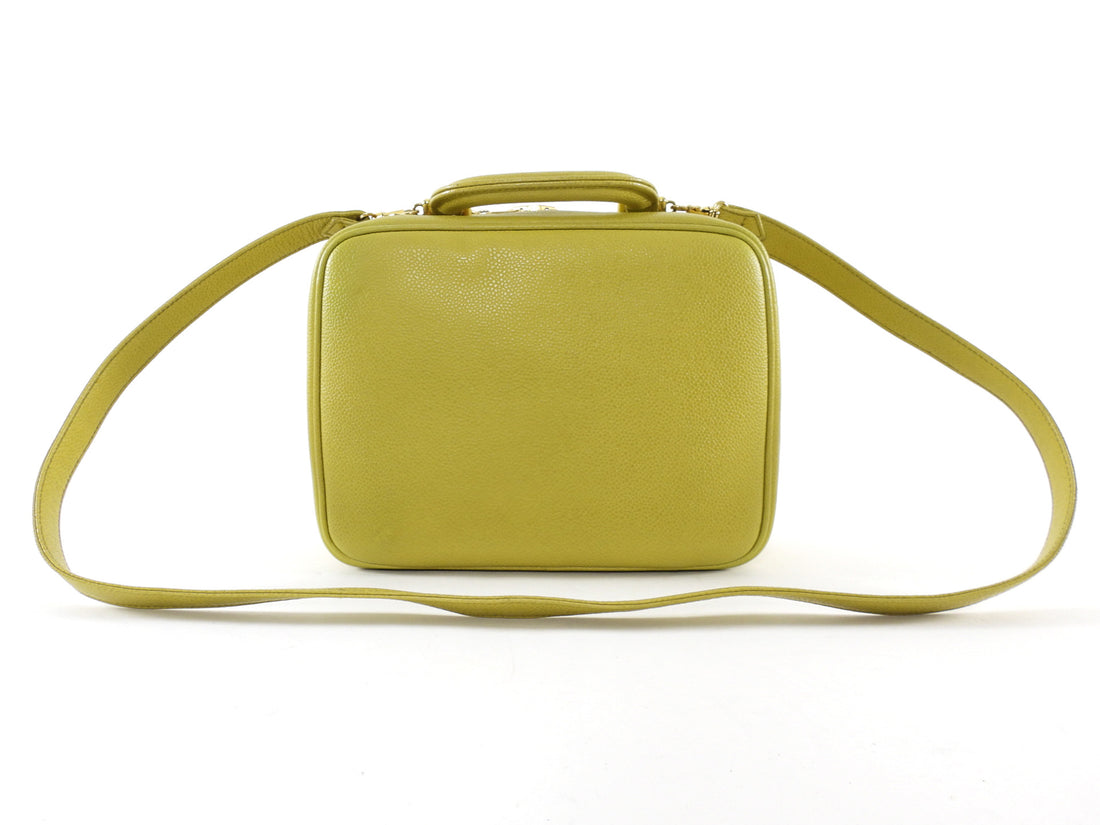 Chanel Vintage 1997 Caviar Timeless Vanity Case Bag