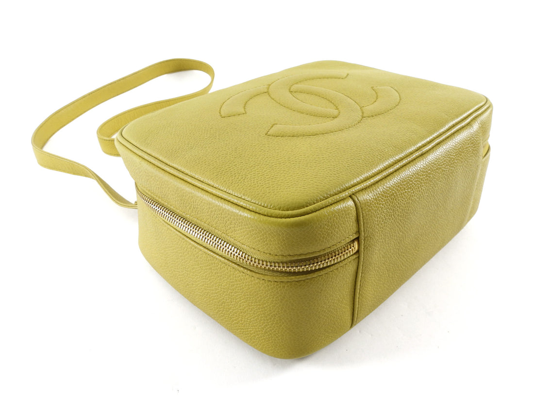 Chanel Vintage 1997 Caviar Timeless Vanity Case Bag