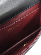 Chanel Black Small Quilted Leather Crossing Times Crossbody Bag Small