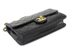 Chanel Black Small Quilted Leather Crossing Times Crossbody Bag Small