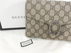 Gucci Brown Dionysus Supreme Wallet on Chain Bag WOC