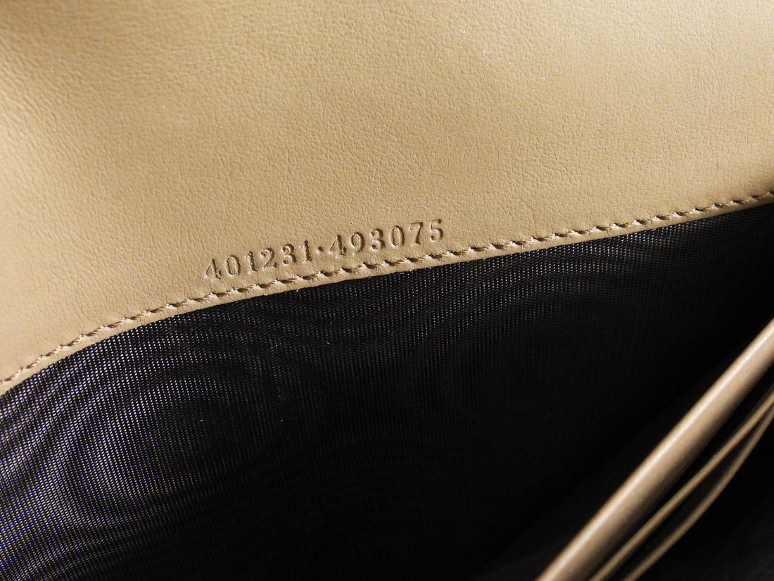 Gucci Brown Dionysus Supreme Wallet on Chain Bag WOC