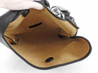 JW Anderson Black Leather Chain Hobo Bag