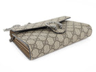Gucci Brown Dionysus Supreme Wallet on Chain Bag WOC