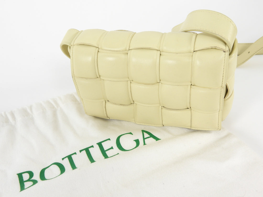 Bottega Veneta Butter Yellow Small Padded Cassette