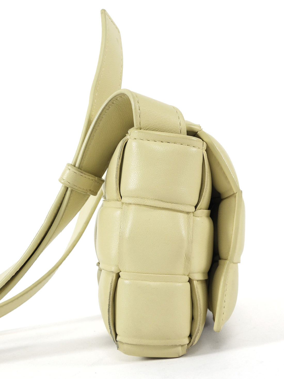 Bottega Veneta Butter Yellow Small Padded Cassette