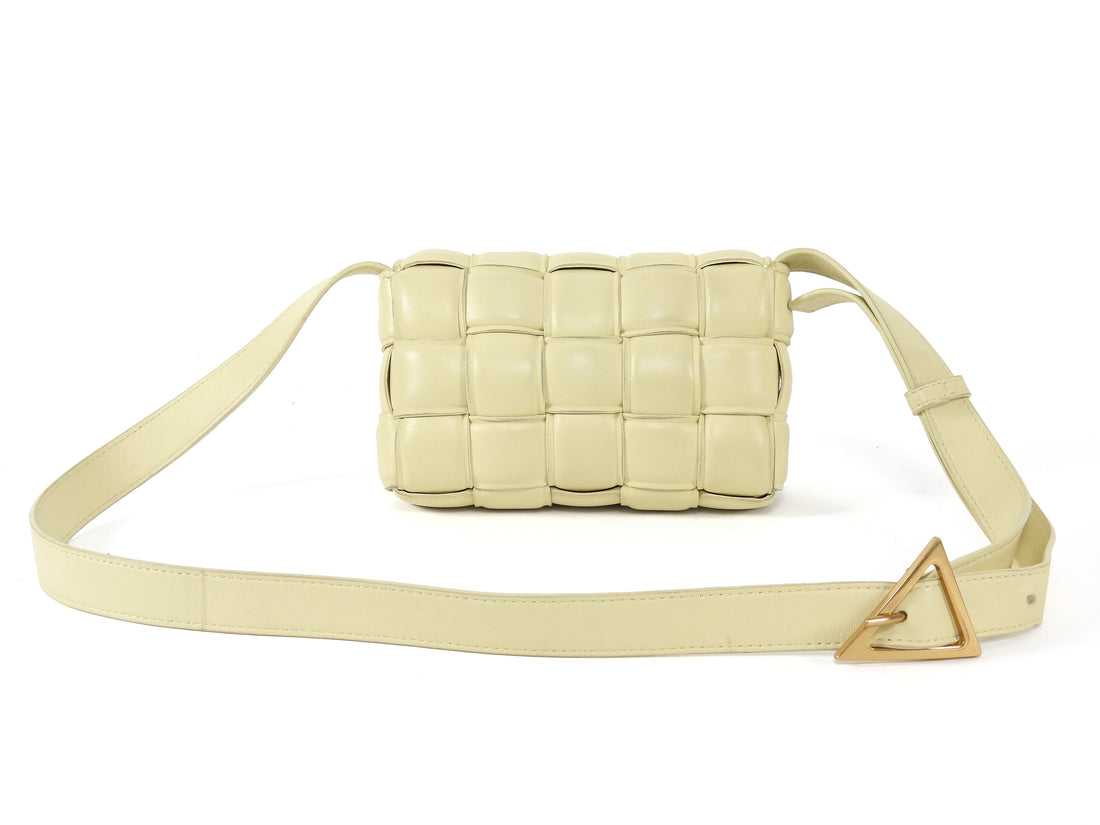 Bottega Veneta Butter Yellow Small Padded Cassette