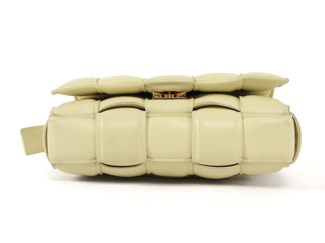 Bottega Veneta Butter Yellow Small Padded Cassette