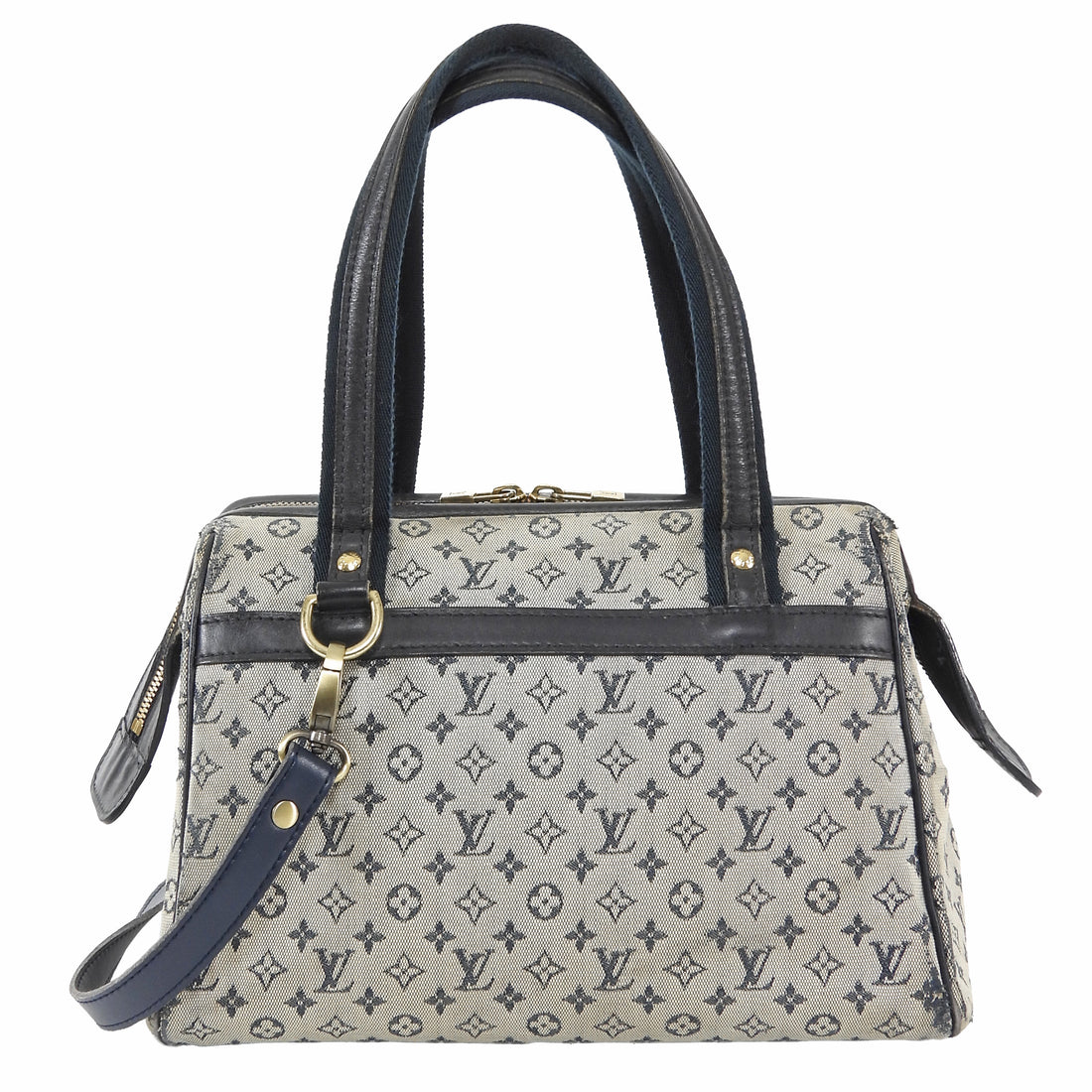 Louis Vuitton Navy Monogram Mini Lin Josephine Bag PM (AS IS)