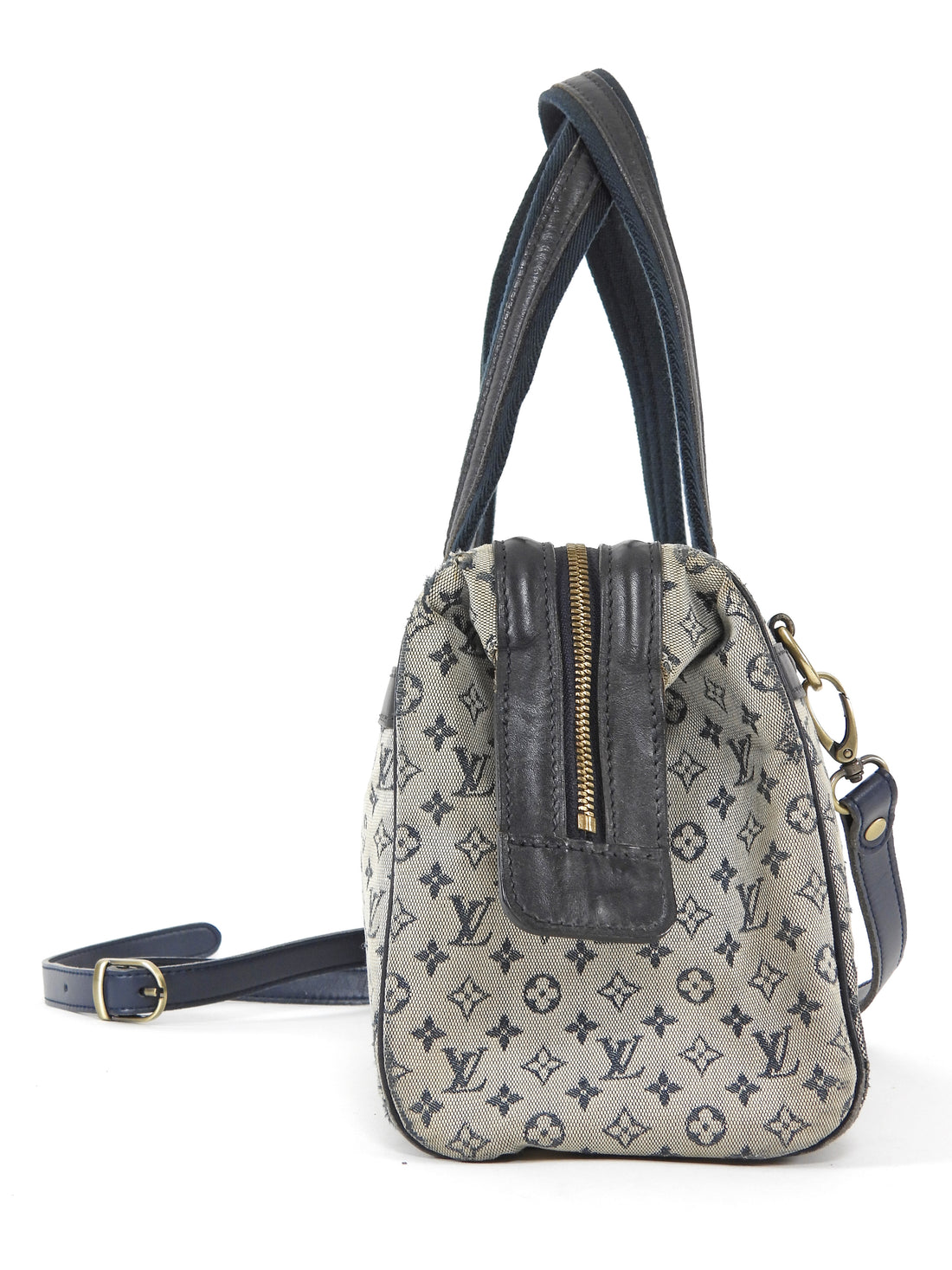 Louis Vuitton Navy Monogram Mini Lin Josephine Bag PM (AS IS)
