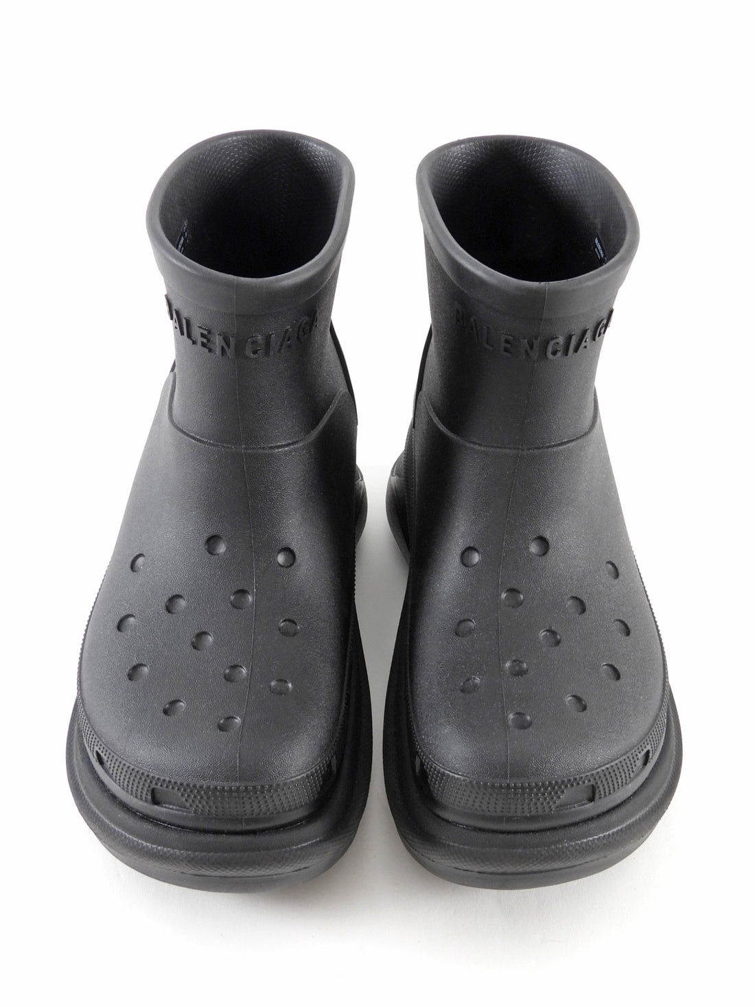 Balenciaga Black Croc Boot - 38