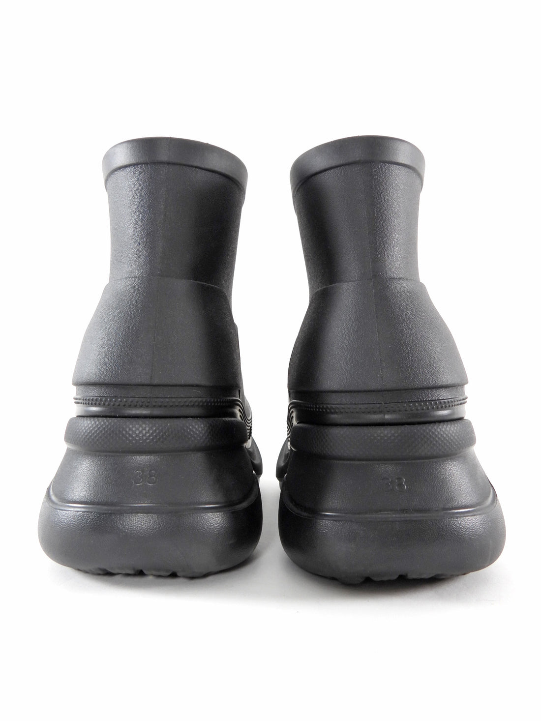 Balenciaga Black Croc Boot - 38