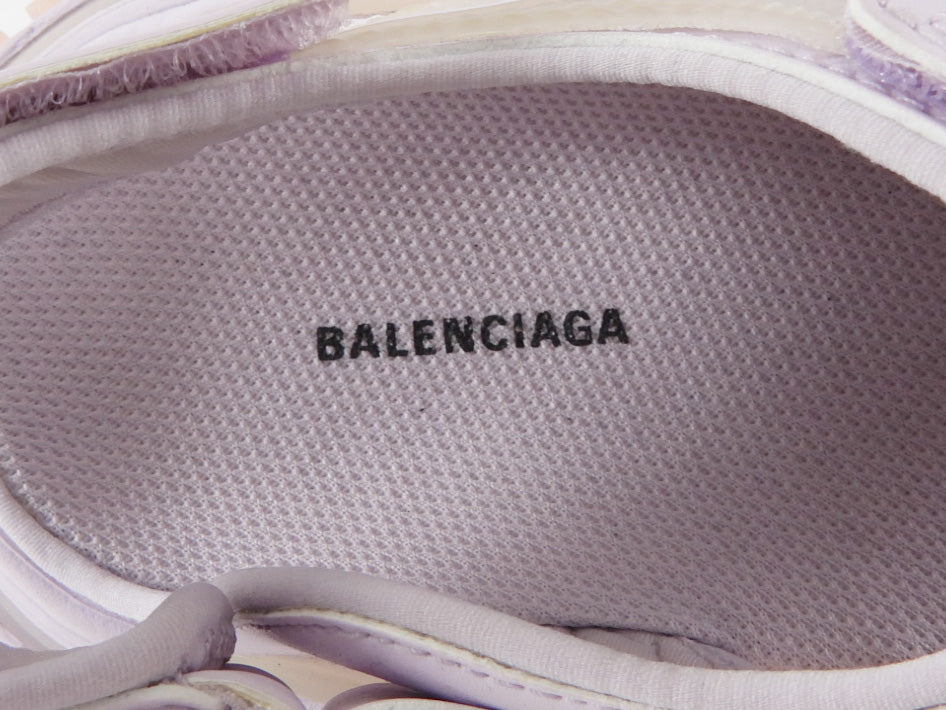 Balenciaga Lilac Purple Track Rubber Sole Sandal - 38