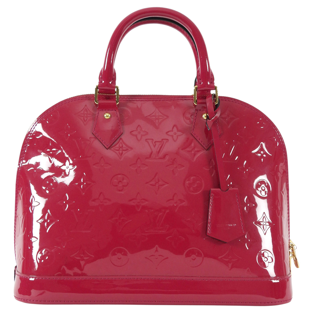Louis Vuitton Pink Alma Vernis Rose Indien Hand Bag PM