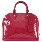 Louis Vuitton Pink Alma Vernis Rose Indien Hand Bag PM
