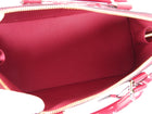 Louis Vuitton Pink Alma Vernis Rose Indien Hand Bag PM