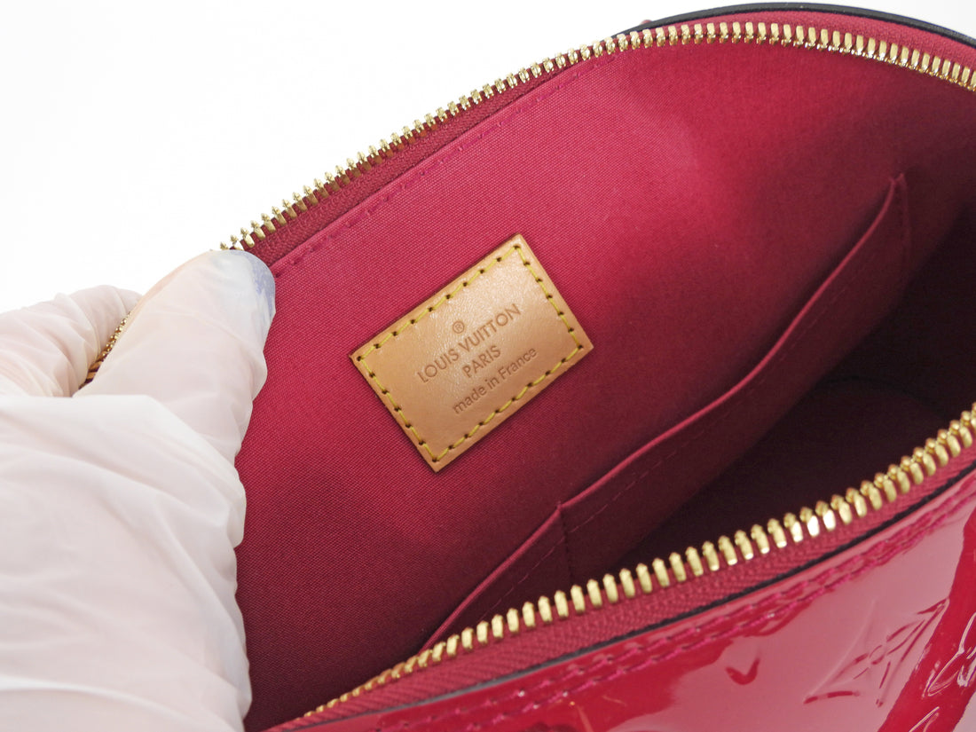 Louis Vuitton Pink Alma Vernis Rose Indien Hand Bag PM