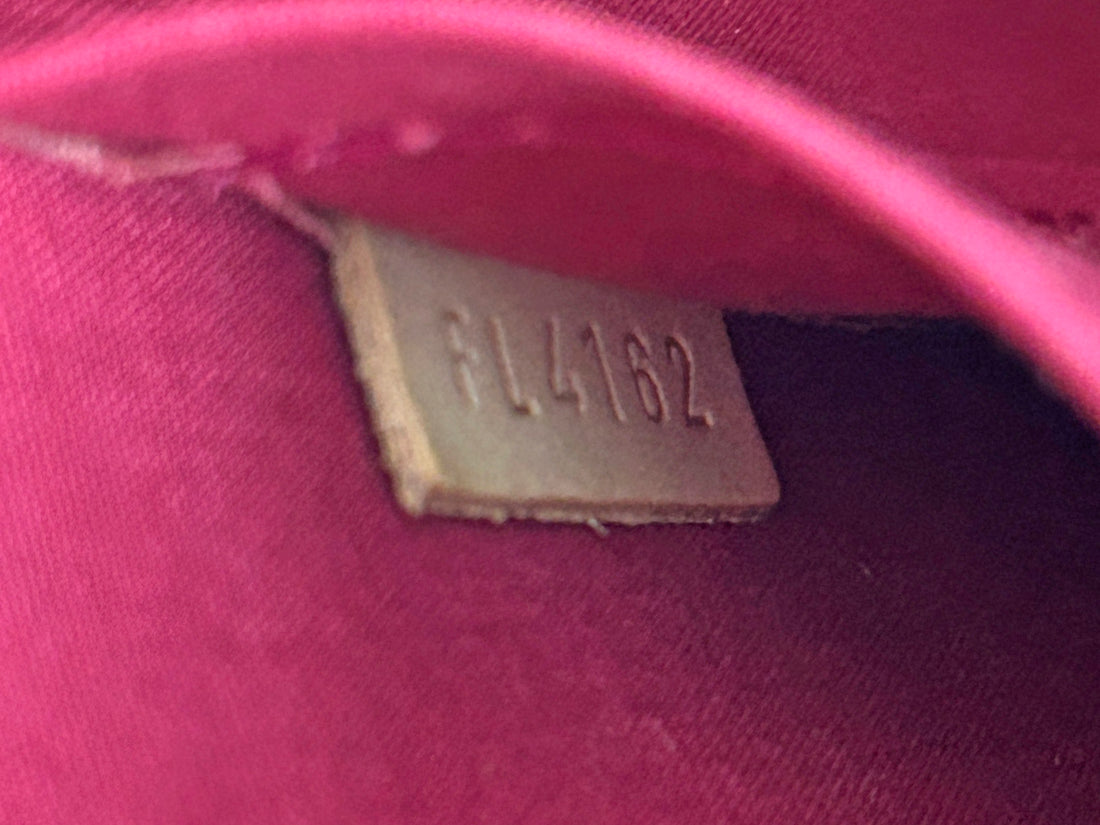 Louis Vuitton Pink Alma Vernis Rose Indien Hand Bag PM