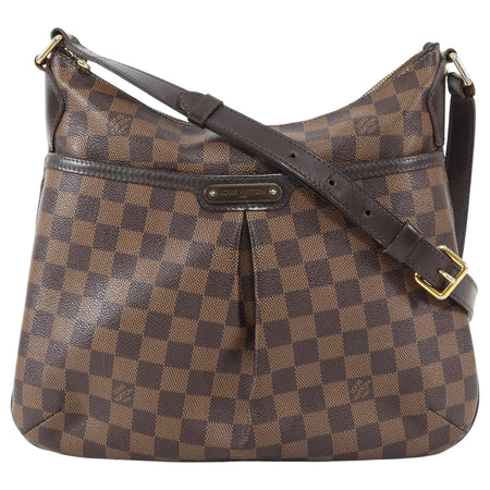 Louis Vuitton Brown Damier Ebene Bloomsbury PM Crossbody Hobo Bag PM